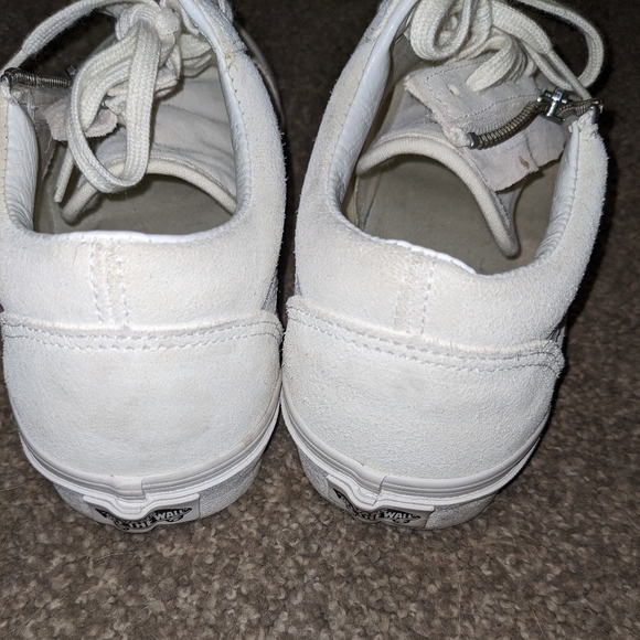 Van's Old Skool white suede low tops - Picture 5 of 7